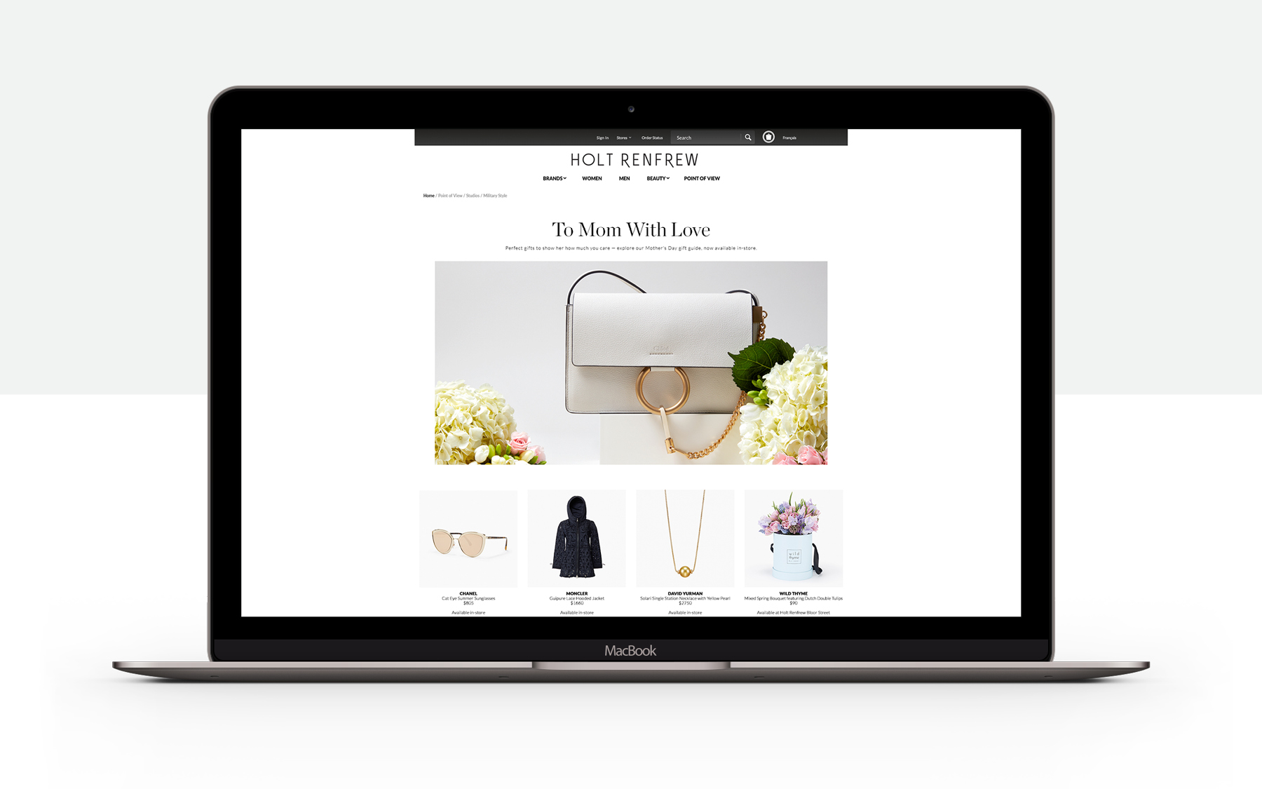 HOLT RENFREW WEB & PRINT